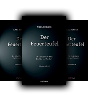 Buchcover Der Feuerteufel, Oldenburg-Krimi von Axel Berger